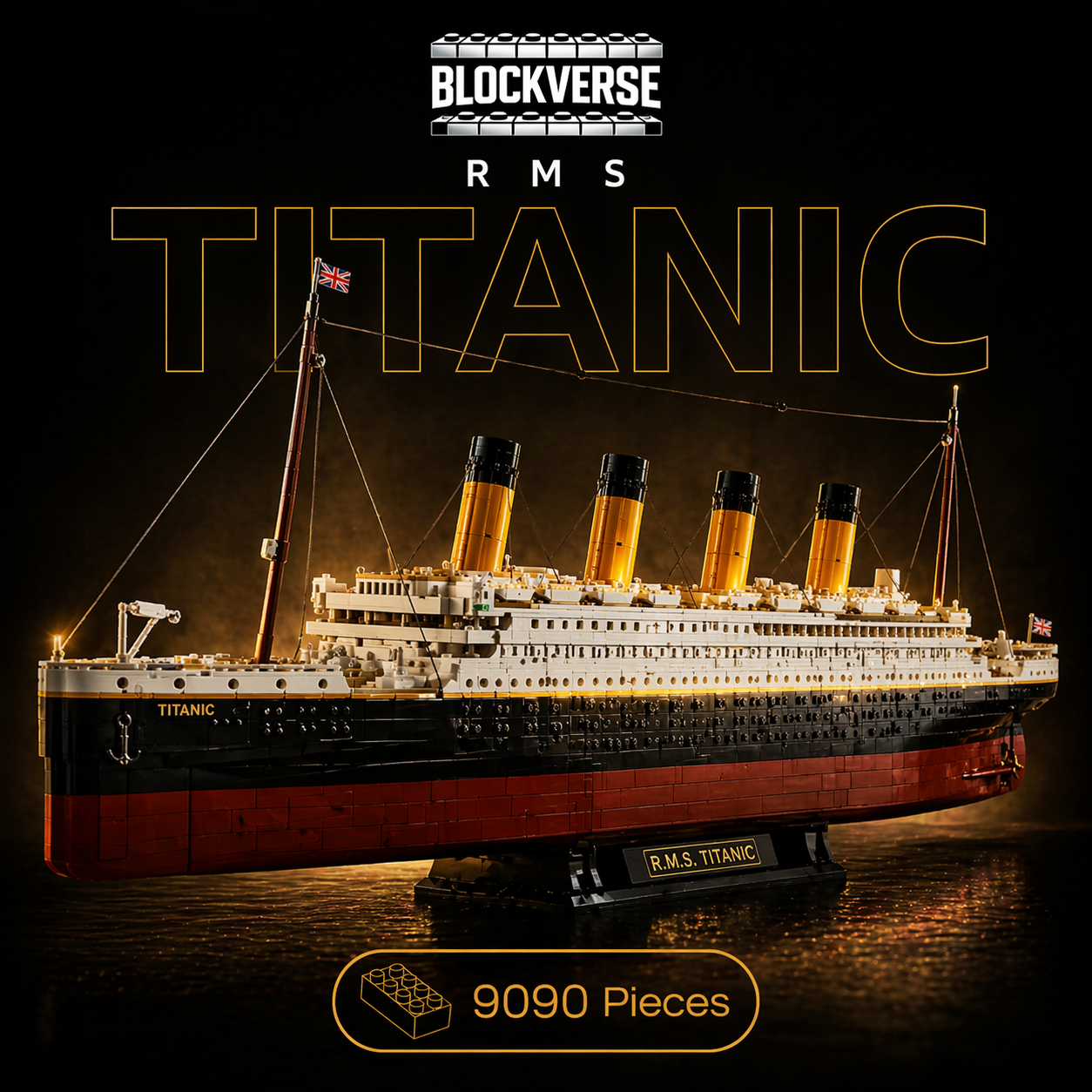 Titanic Ship Model – Premium Collector Building Set (9090 Pieces)