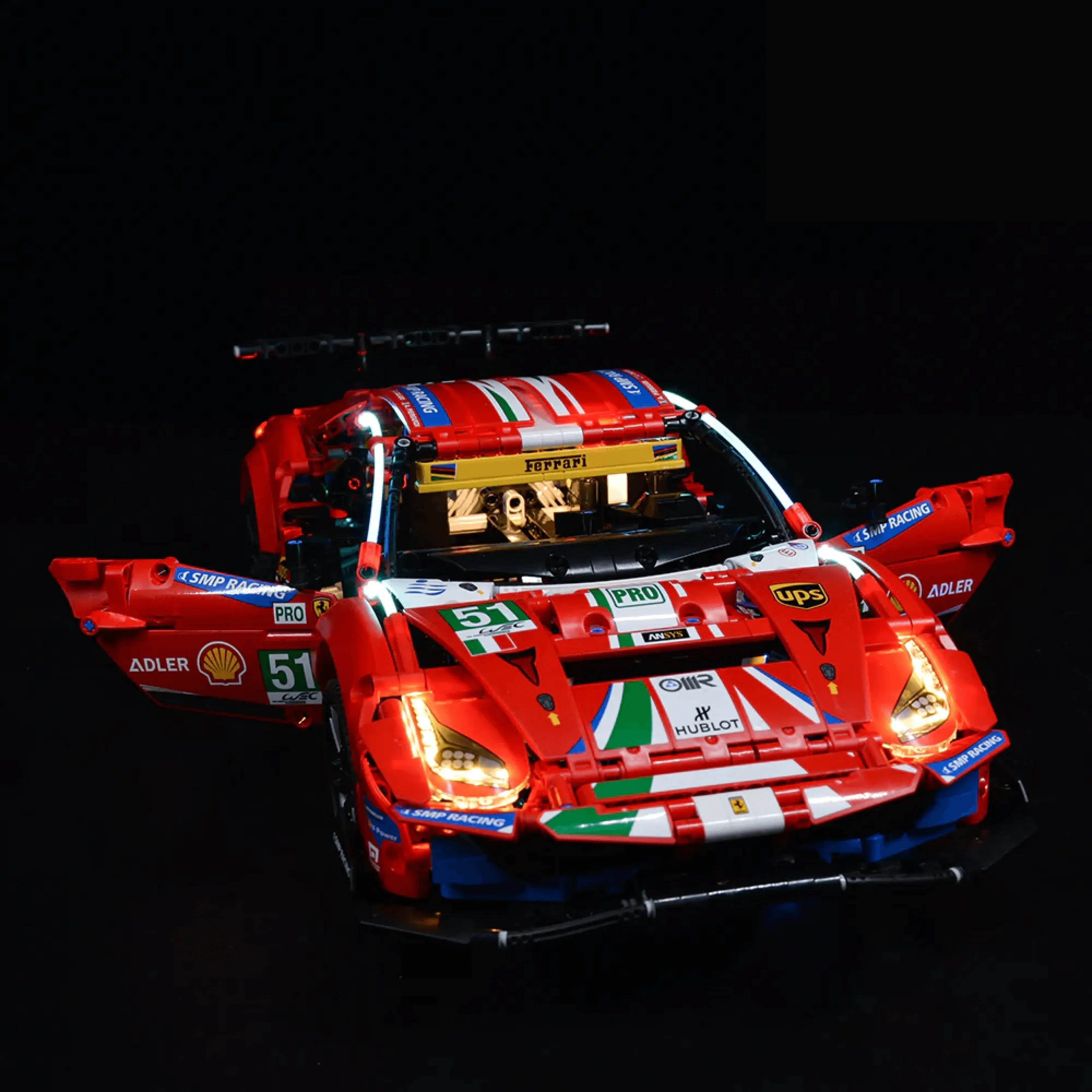 488 GTE (1677 Pieces)