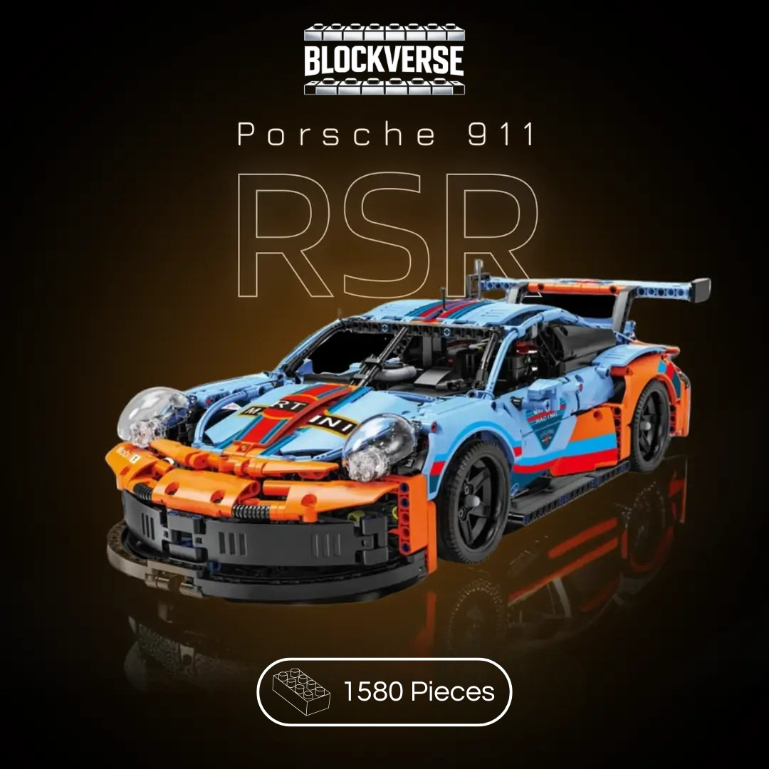 911 RSR Track Edition – 1580 Piece Racing Model