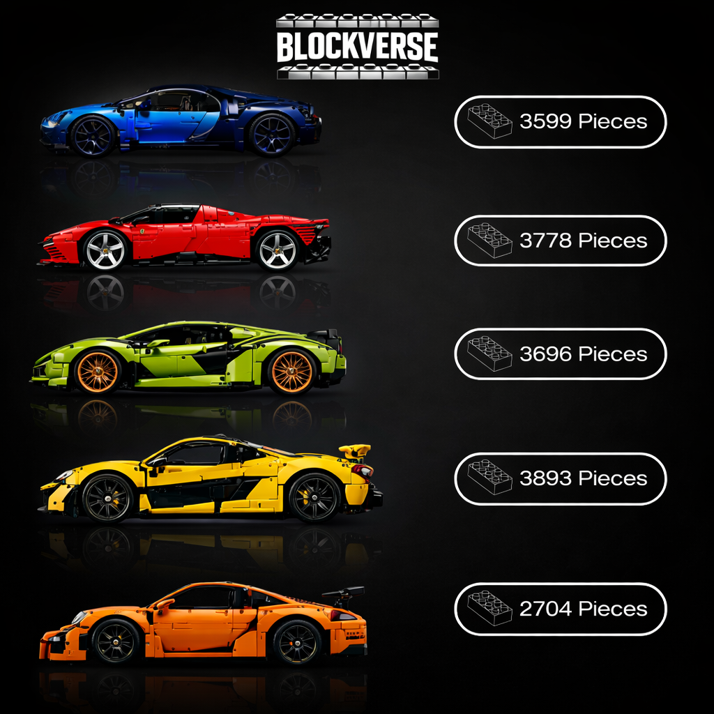 Ultimate 5 Supercars Collection – Chiron | Daytona SP3 | 911 GT3 RS | P1 | Sián FKP 37