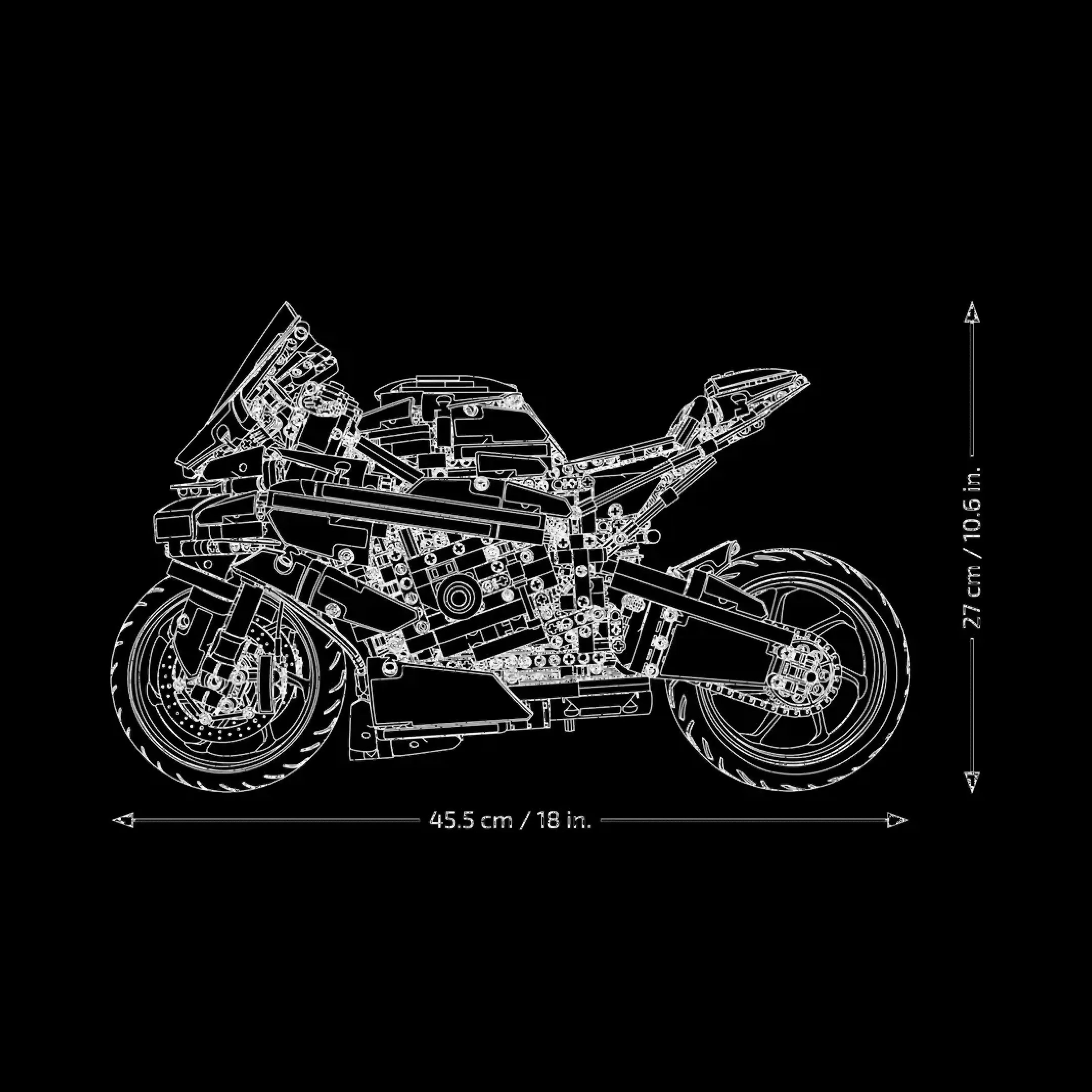 M 1000 RR  (1920 Pieces)